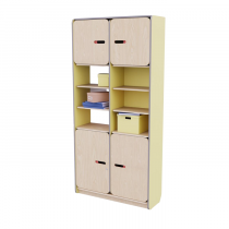 Рабочий стеллаж для воспитателя из коллекции «НЕГА» (цвет желтый) - «globural.ru» - Воткинск