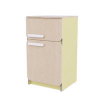 Холодильник из коллекции «НЕГА» (желтый) - «globural.ru» - Воткинск