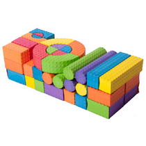 Конструктор мягкий 52 блока - «globural.ru» - Воткинск