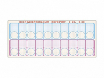 Панно демонстрационное магнитно-маркерное для изучения состава числа "Объекты, предназначенные для демонстрации последовательного пересчета от 0 до 10; от 0 до 20" + комплект тематических магнитов КМ-7 - «globural.ru» - Воткинск