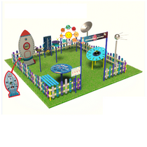 Космическая площадка (комплект Эконом)   - «globural.ru» - Воткинск