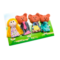 Набор пальчиковых кукол к сказке "Три медведя" - «globural.ru» - Воткинск