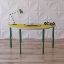 Стол растущий на регулируемых ножках «Половинка» - «globural.ru» - Воткинск