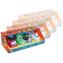 Магнитный конструктор Транспорт "Смешай и собери". Малыш №2 Комплект на группу - «globural.ru» - Воткинск