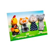 Набор пальчиковых кукол к сказке "Курочка Ряба" - «globural.ru» - Воткинск