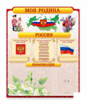Стенд "Наша родина Россия" - «globural.ru» - Воткинск