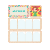 Информационный стенд «Достижения» 100.5 х 111 см - «globural.ru» - Воткинск