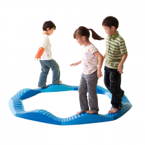 Дорожка тактильная волнистая зеленый цвет (8 элементов) - «globural.ru» - Воткинск