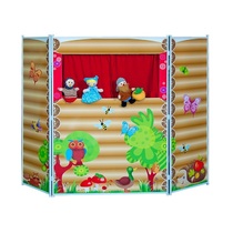 Учебный комплект "Домашний театр" с тематическими фигурками для представлений - «globural.ru» - Воткинск