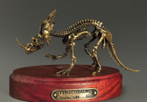 Модель скелета динозавра Styracosaurus - «globural.ru» - Воткинск