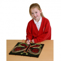 Набор Узорная шнуровка №2 (Набор черных панелей для создания композиций) - «globural.ru» - Воткинск