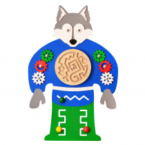 Бизиборд «Волчок- Серый Бочок» - «globural.ru» - Воткинск