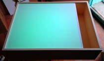 Стол для рисования песком с RGB подсветкой 50*30см - «globural.ru» - Воткинск