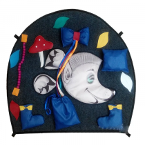 Игровое тактильное панно "Ежик" - «globural.ru» - Воткинск