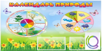 Стенд "Календарь природы" (вариант 2) - «globural.ru» - Воткинск