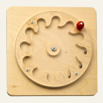 Тактильно-развивающая панель «Лабиринт-цветок» - «globural.ru» - Воткинск