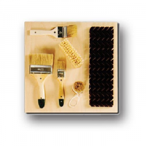 Тактильно-развивающая панель «Кисточки»  - «globural.ru» - Воткинск