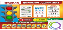 Стенд "Правила дорожного движения" (вариант 2) - «globural.ru» - Воткинск