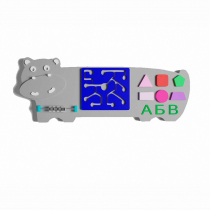 Бизиборд "Волшебный бегемотик" - «globural.ru» - Воткинск