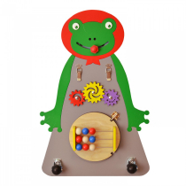 Бизиборд «Лягушка- Квакушка» - «globural.ru» - Воткинск