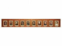 Стенд-лента "Портреты зарубежных детских писателей" - «globural.ru» - Воткинск