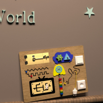 Бизиборд "Моя комната" - «globural.ru» - Воткинск