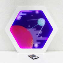 Декоративная тактильная панель с подсветкой - «Спутник» - «globural.ru» - Воткинск