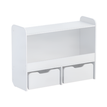 Стеллаж для игрушек и пособий "Росток 1" (белый) - «globural.ru» - Воткинск