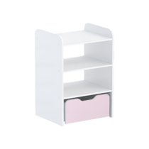 Стеллаж для пособий 5 (белый/зефир) - «globural.ru» - Воткинск