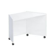 Стол-трапеция корпусной (белый) - «globural.ru» - Воткинск