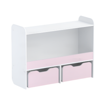 Стеллаж для игрушек и пособий "Росток 1" (белый/зефир) - «globural.ru» - Воткинск