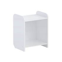 Стеллаж для игрушек и пособий "Росток 3" (белый) - «globural.ru» - Воткинск