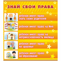 Стенд "Знай свои права" - «globural.ru» - Воткинск
