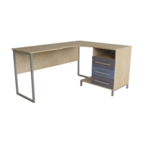 Стол рабочий для учителя с тумбой и подставкой "Умник" - «globural.ru» - Воткинск