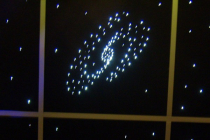 Потолок "Звездное небо с анимационным фибероптическим эффектом галактика" - «globural.ru» - Воткинск