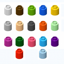  Элемент конструктора одиночный одноцветный Color Blocks 100 штук - «globural.ru» - Воткинск