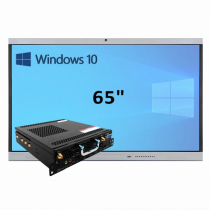 Интерактивная панель 65" (встроенный ПК Win10, Intel i5) - «globural.ru» - Воткинск