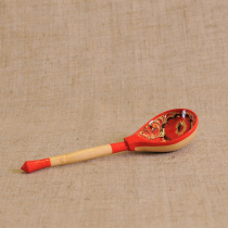 Музыкальная ложка с Хохломской и Городецкой росписью - «globural.ru» - Воткинск