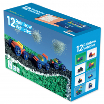 Конструктор "Машины. Радуга" 140 деталей - «globural.ru» - Воткинск