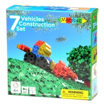 Конструктор «7 машин» 80 деталей - «globural.ru» - Воткинск