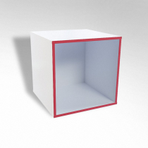 Открытая настенная полка-секция ТР1 ЛДСП  - «globural.ru» - Воткинск