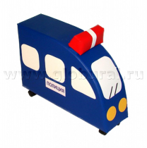 Напольная мягкая игрушка «Полиция»  каталка - «globural.ru» - Воткинск