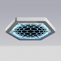 Потолочная светодиодная панель с витражом - «globural.ru» - Воткинск