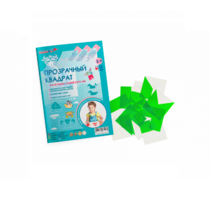  Прозрачный квадрат (зеленый)  - «globural.ru» - Воткинск