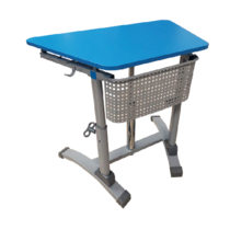 Стол ученический одноместный трапецевидный на газовом лифте (р.гр. №2-6) - «globural.ru» - Воткинск