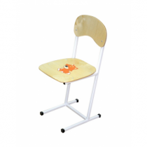 Стул детский нерегулируемый "Дошколенок" с рисунком  гр. 1 - «globural.ru» - Воткинск