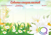 Стенд "Советы специалистов" - «globural.ru» - Воткинск