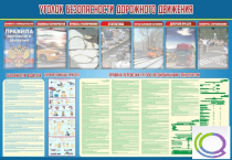 Стенд "Уголок безопасности дорожного движения" (вариант 4) - «globural.ru» - Воткинск