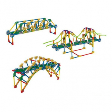 Конструктор Образовательный K'NEX Education "Изучение основ строительства: Мосты" - «globural.ru» - Воткинск