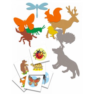 Комплект "Мир диких животных" - «globural.ru» - Воткинск